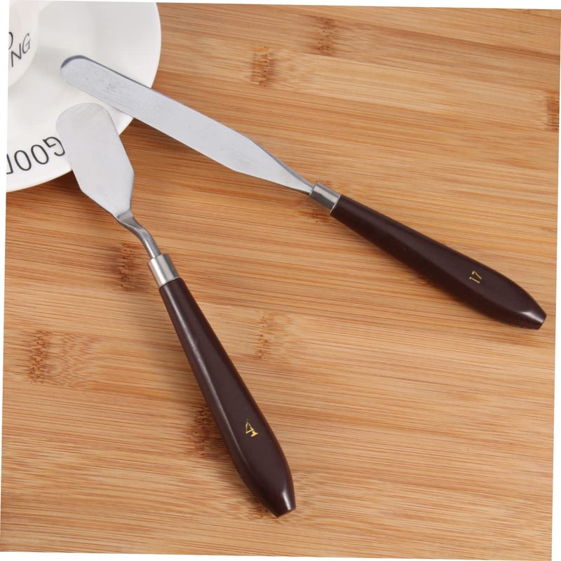 3D Printer Scraper Tool Kit 2 Piece With Sturdy Wooden Handle Heatbed Removal Tool - Image 3